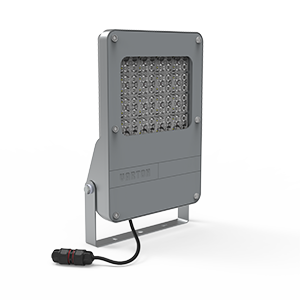 Светодиодный светильник VARTON прожектор FL-Sport ASWM 210 Вт 5000 К RAL7045 муар DALI
